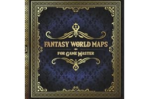 Fantasy World Maps for Game Master: 50 Unique and Customizable Regional Maps for Tabletop Role-Playing Games
