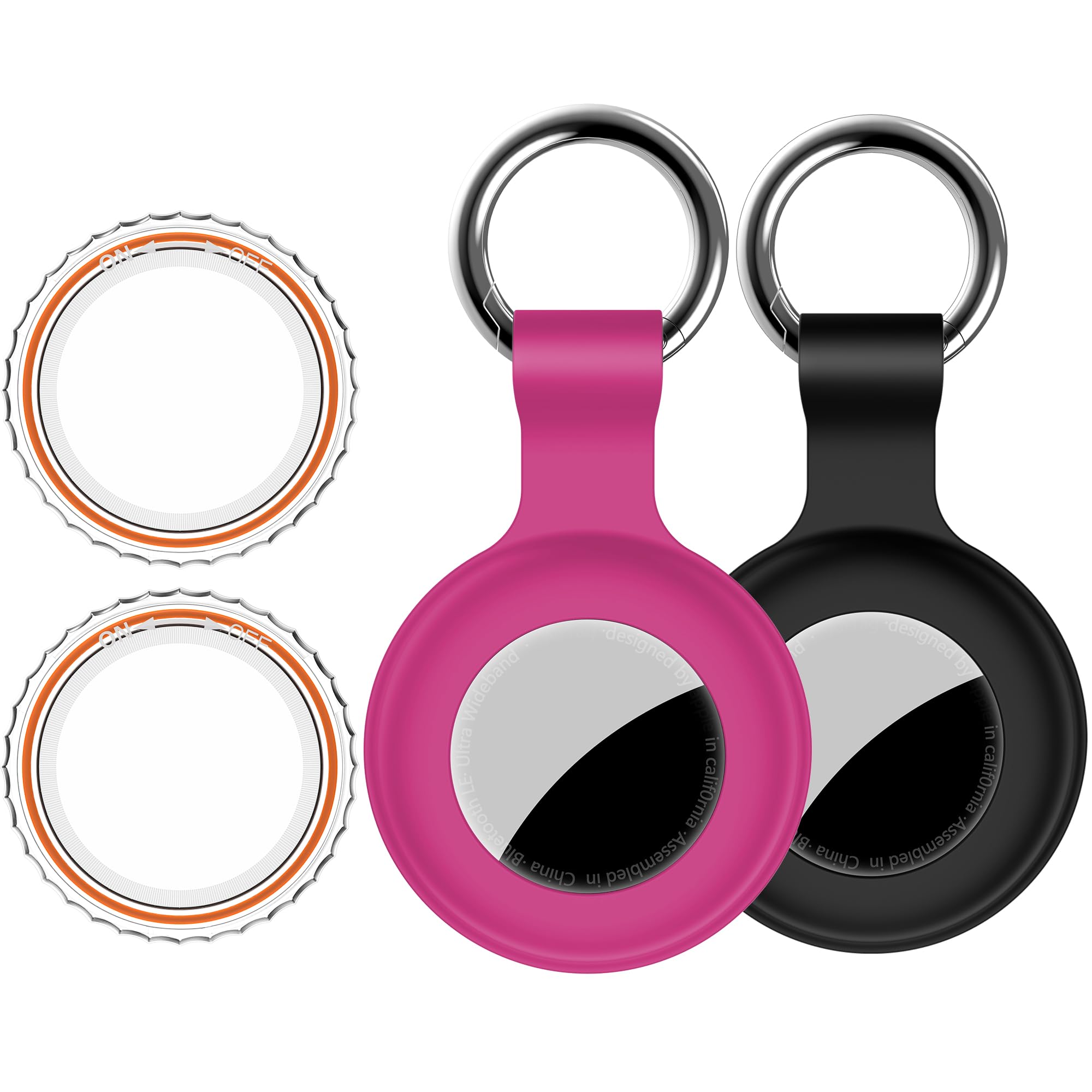 2Pack,Compatible with Airtag Holder Case with