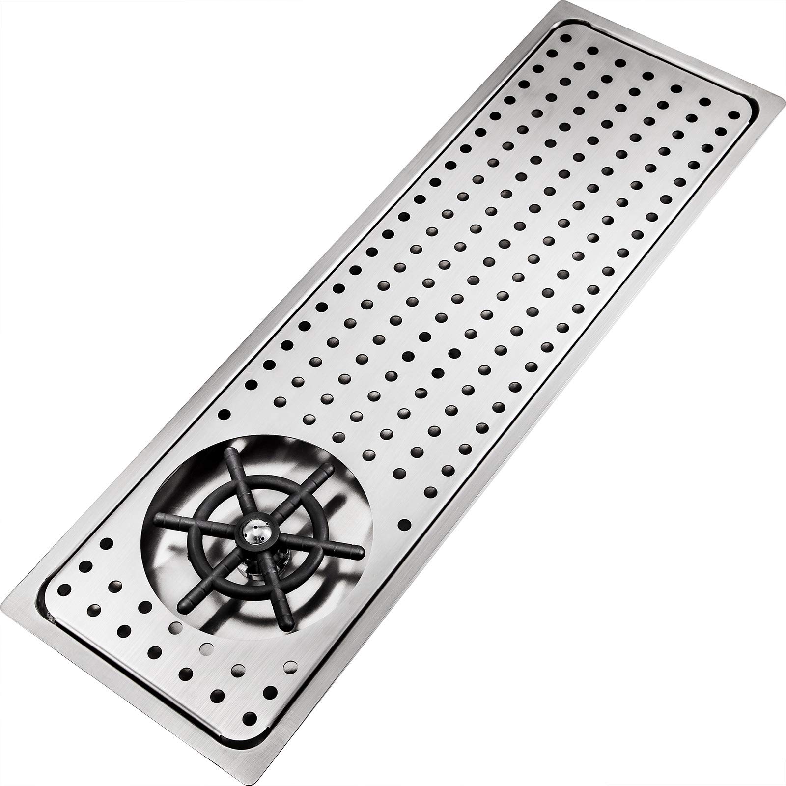 Buy VBENLEM Pitcher Rinser 20.9x6.3Inch, Espresso Rinser with Side Spray, Drain and Drip Tray