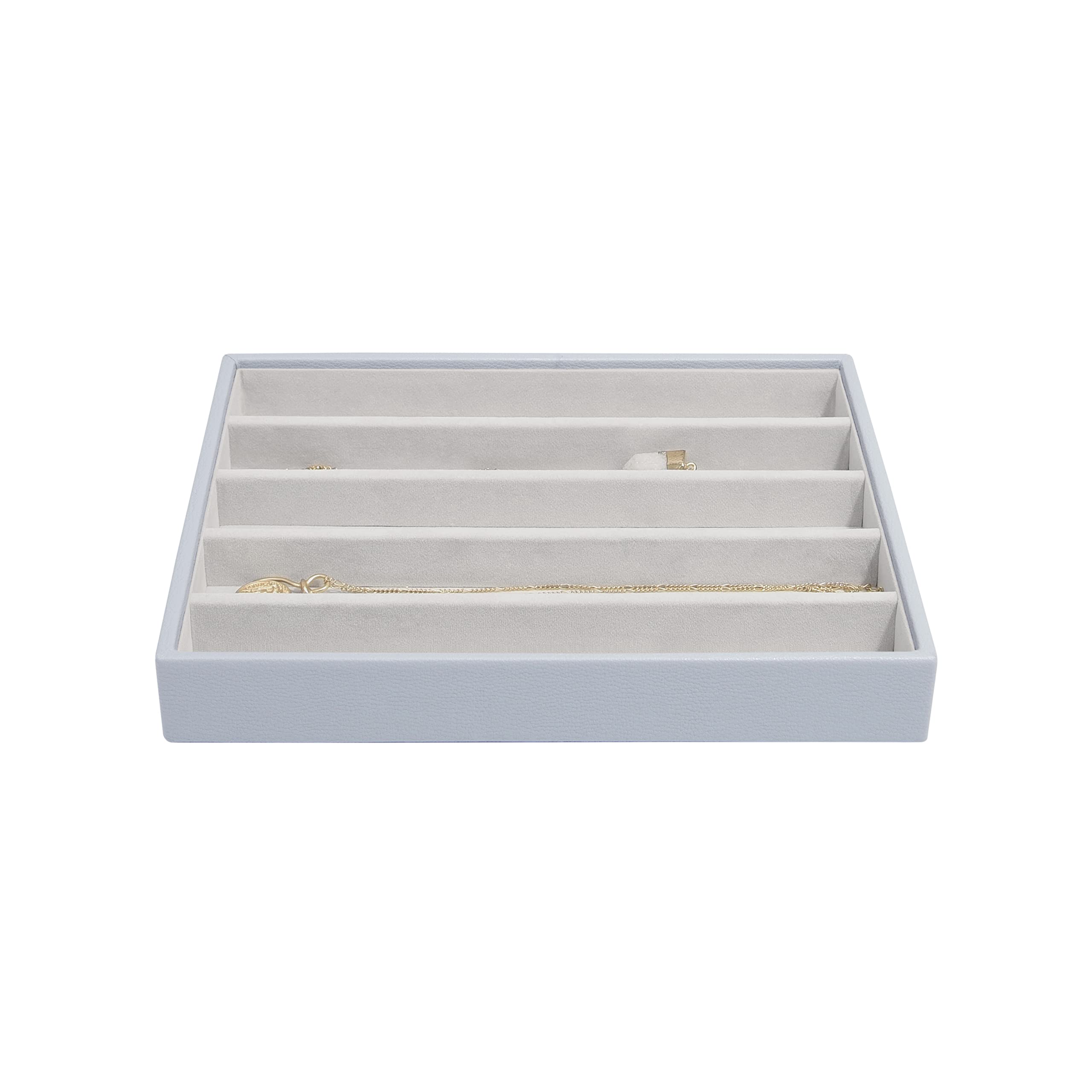 Stackers Lavender Classic Medium Jewellery Box Necklace Layer