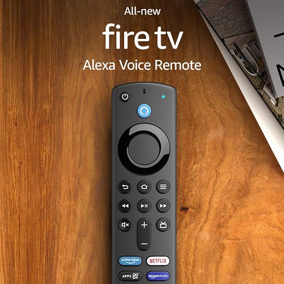 Alexa Voice Remote (3rd Gen) with TV controls Requires compatible