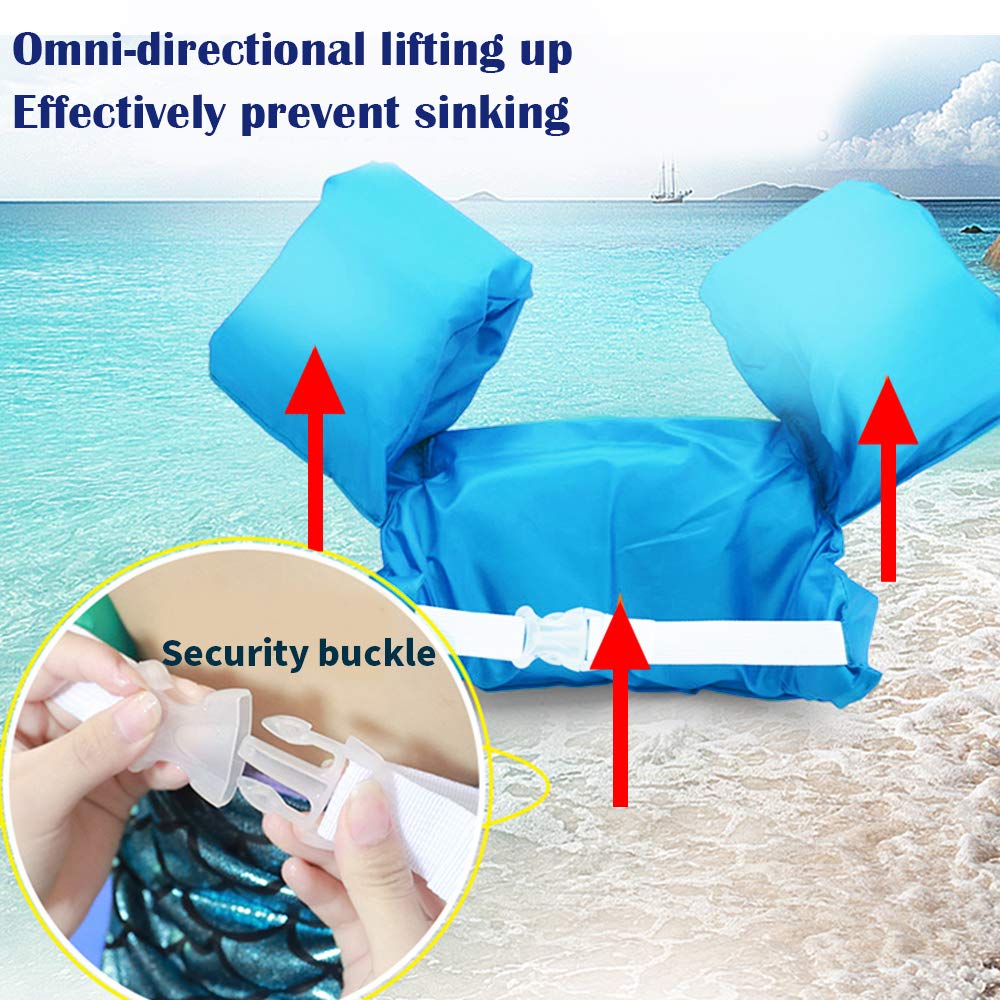 学習 2 6歳 赤ちゃん スリーブ トレーニング 子供 ウォータースポーツ ベスト Micher B07p1jf8 リング 男の子 女の子用 水泳補助 キッズ 水泳 33 55ポンド 幼児 ベスト ライフベスト アームバンド スイム 浮き輪 ライフジャケットフローティングベスト 定期入れの