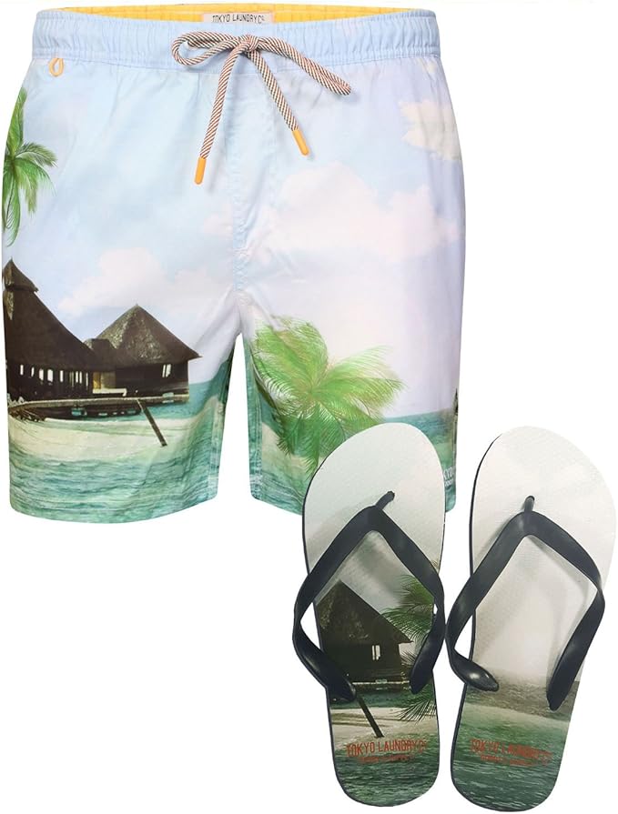 Para hombre de surf de playa casual bañador tablero de verano Tokio