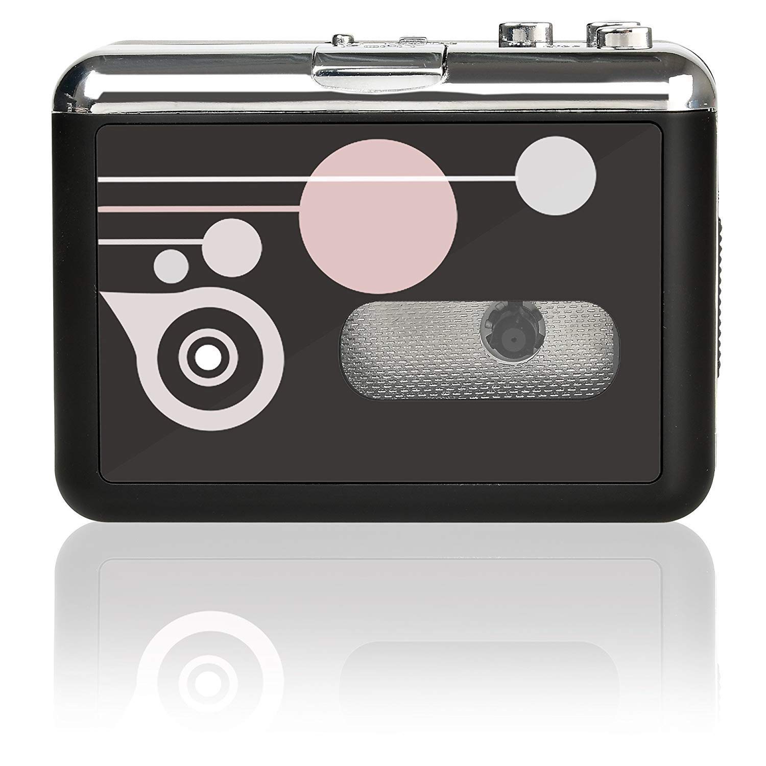Rybozen Cassette Player , Portable Converter Recorder Convert Tapes to