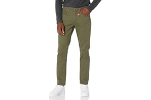 Amazon Essentials Men's Slim-Fit Pants, 5-Pocket Stretch Twill Design