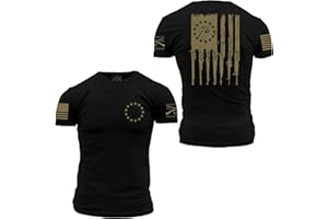 Grunt Style Betsy Rifle Flag Men's T-Shirt