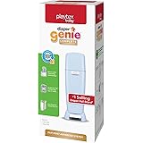 Playtex Diaper Genie Seau à couches avec technologie anti-odeur et 1 recharge Bleu 1 seau et 1 recharge par unité