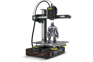 Kingroon KP3S Pro 3D Printer XZ axis Linear Guide Rails with Silent Motherboard Carborundum Glass Platform and Filament Detection 3D Printers for Beginner Printing Size 7.88x7.88x7.88 inch…