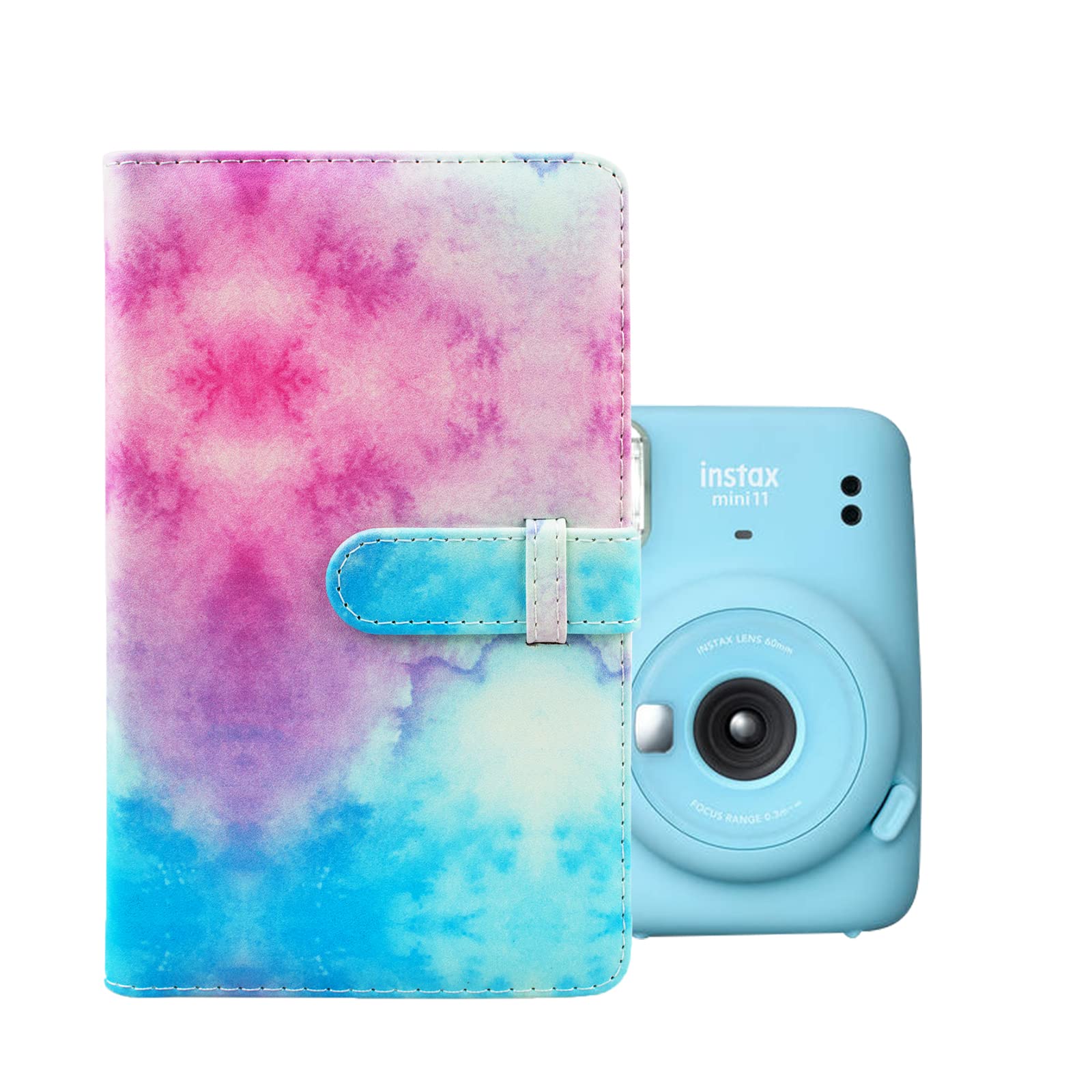 MUZIRI KINOKOO 96 Pockets Photo Album for 3-inch Film Fuji Instax Mini EVO/Mini 12/11/9/8/7+/25/90 Camera Photo Digital Photography Photo Book Oil Painting
