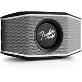 Fender x Teufel ROCKSTER GO 2 Portable Bluetooth Speaker – Powerful Sound, Rugged, Waterproof, 28 Hour Battery, Carrying Strap for Outdoors and Travel