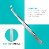HOKIN Dental Care Kit - 5Pcs Stainless Steel Plaque Remover Tools view 5