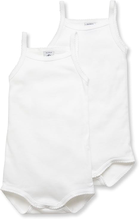 Pardon Un Evenement Fusionnement Body Blanc A Bretelles Bebe Fille Faux Pour Souligner Ne Pas