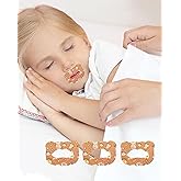 Hypoallergic Nude Color (nu) Mouth Tape For Sleep For Kids,Promote Nasal Breathing,60pcs