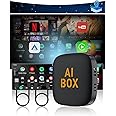 Wireless CarPlay Adapter and Android Auto Wireless Adapter Support Netflix/YouTube - Magic Link CarPlay Ai Box Convert Wireless CarPlay Dongle TF Card/U Disk for OEM Wired CarPlay/Android Auto Cars