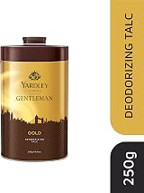 Yardley London Gold Talcum Powder 250 g Deodorizing Talc view 3