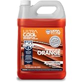 ULTRA 1PLUS UltraCool Orange 50/50 Antifreeze Coolant 1 Gallon | Long-life antifreeze coolant, protects cooling systems from freeze, boil-over and corrosion