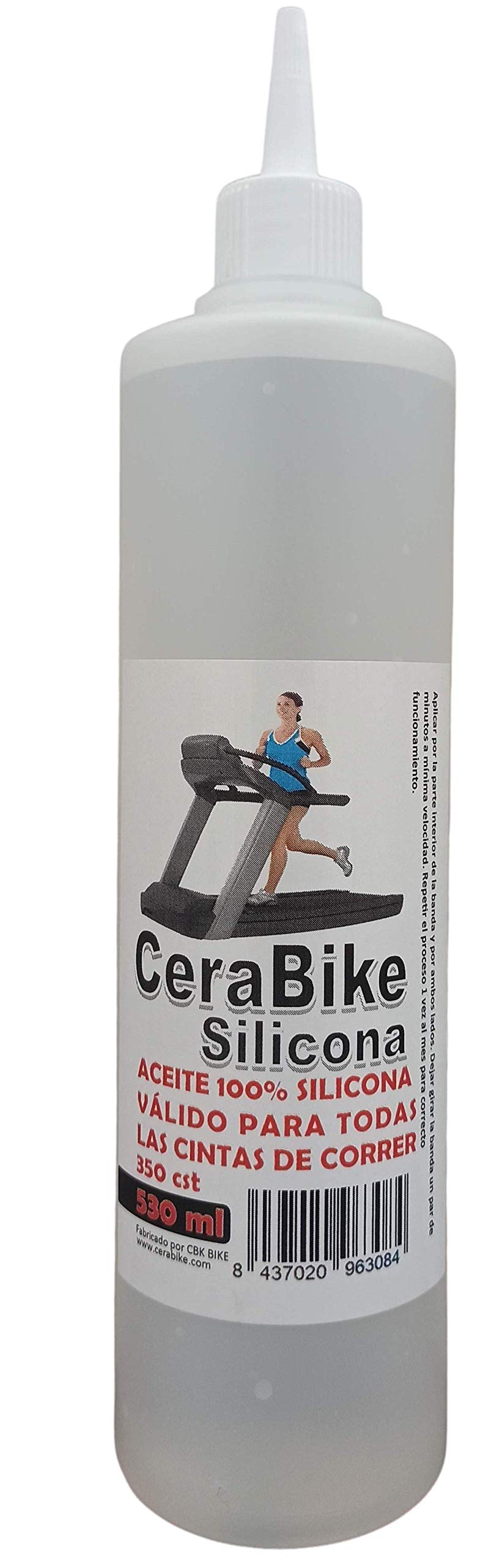 CeraBike Silicone 100% Lubricant for Treadmills and Walking 530 ml