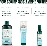 The Body Shop Peppermint Invigorating Foot Cream 100ml Cooling Moisturiser Dry view 6