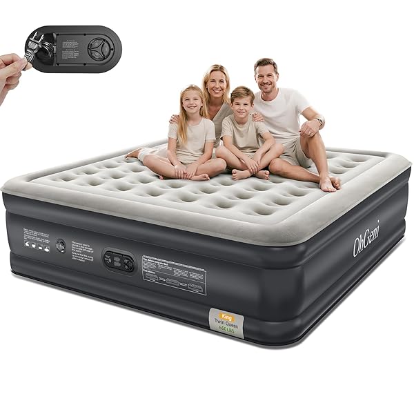 OHGENI KING SIZE AIR MATTRESS, FAMILY CHOICE AWARD...