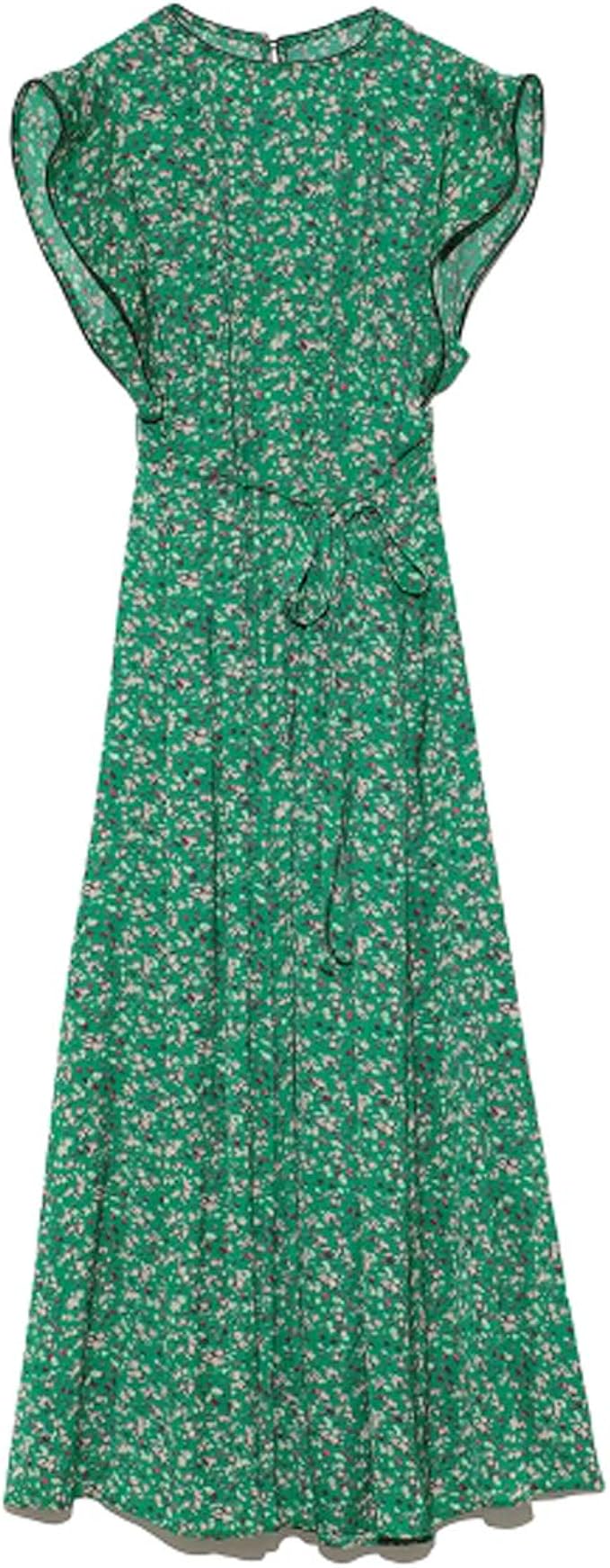 Amazon Co Jp スナイデル ランダムドットワンピ Swfo1041 レディース Grn 日本 F Free サイズ 服 ファッション小物