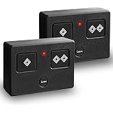 for Ghost Controls 3-Button Remote Transmitter Replacement for Automatic Gate Openers Systems, Model AXS1/AXP1 2 Pack