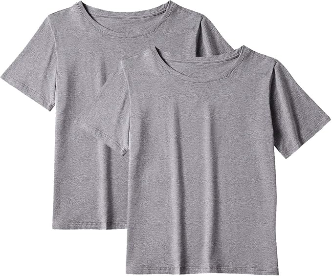 Amazon 半袖 Tシャツ レディース 2枚セット トップス 無地 Oネック きれいめ シンプル カットソー M Xl 黒 白 黄色 アブロンダ Abronda Tシャツ カットソー 通販 Amazon 半袖 Tシャツ レディース 2枚セット トップス 無地 Oネック きれいめ シンプル カットソー M Xl 黒 白 黄色 アブロンダ Abronda Tシャツ カットソー 通販