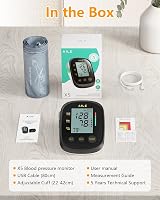 AILE Blood Pressure Monitor Upper Arm Large Cuff 8.7-16.5 in 99 Memory view 7