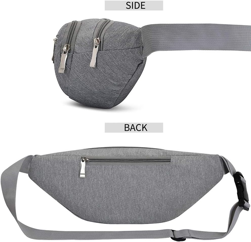 Waterproof bumbags and Fanny Packs for Women Men Hiking Running Travel Dog wolking Waist Bag for Women Men Ladies Boys Waterproof for Outdoor Sport - Image 5