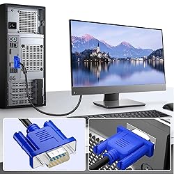 HYANGQU 6ft VGA Cable, VGA to VGA Monitor