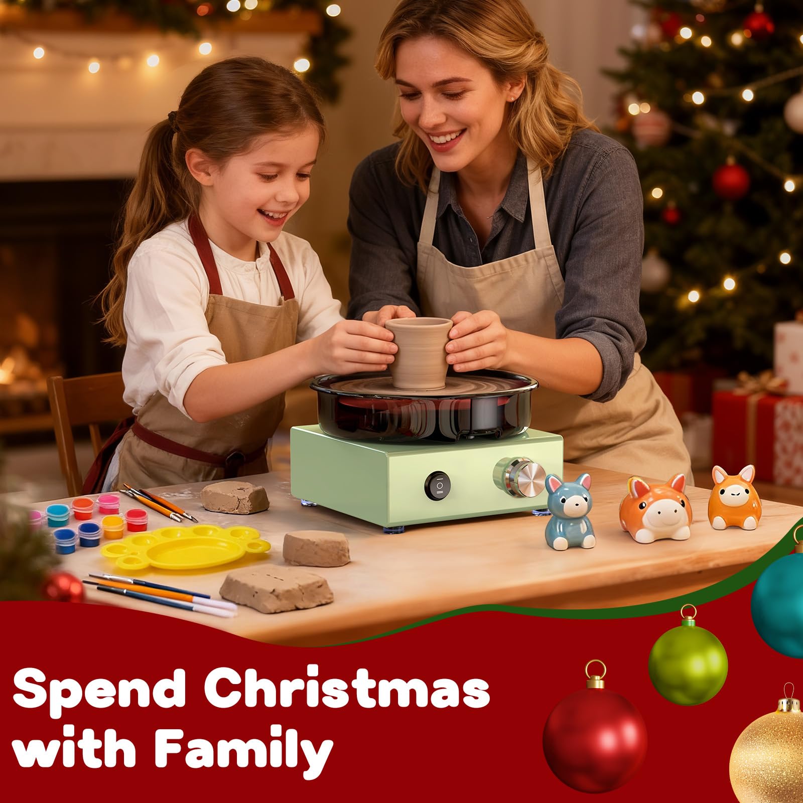 Alldeer Pottery Wheel for Kids - 6