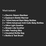 Tommee Tippee Complete Feeding Set Black with Electric Steriliser & Easiwarm view 7