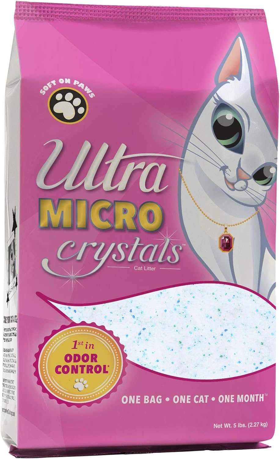 Ultra Micro Crystals Cat Litter 5 pounds : Pet Supplies