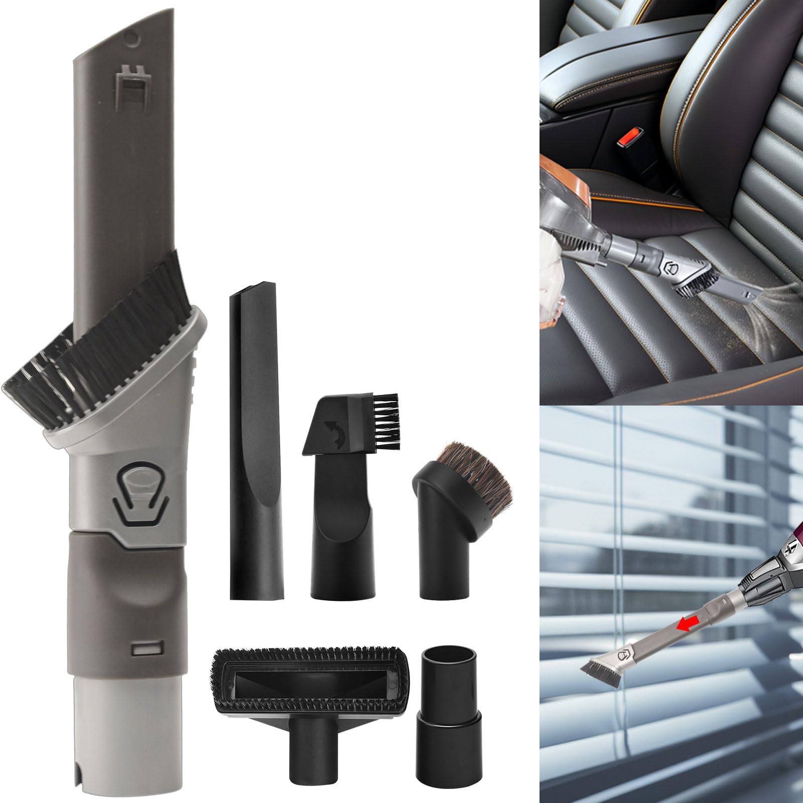 View 1 of 2 in 1 Duster Crevice Tool for Shark NV751 NV752 NV600 NV650 NV680 NV681 NV340 HV301 HV322 HV300 HV320 NV480 NV801 NV803 Vacuum Cleaners, Included Crevice Tool Wet Dry Shop Vacuum Attachment & Brushes