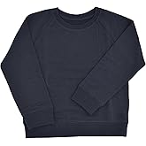 Woolino Soft Merino Wool Kids Sweatshirt - Crewneck Pullover Sweatshirt for Boys & Girls - Breathable &Temperature-Regulating