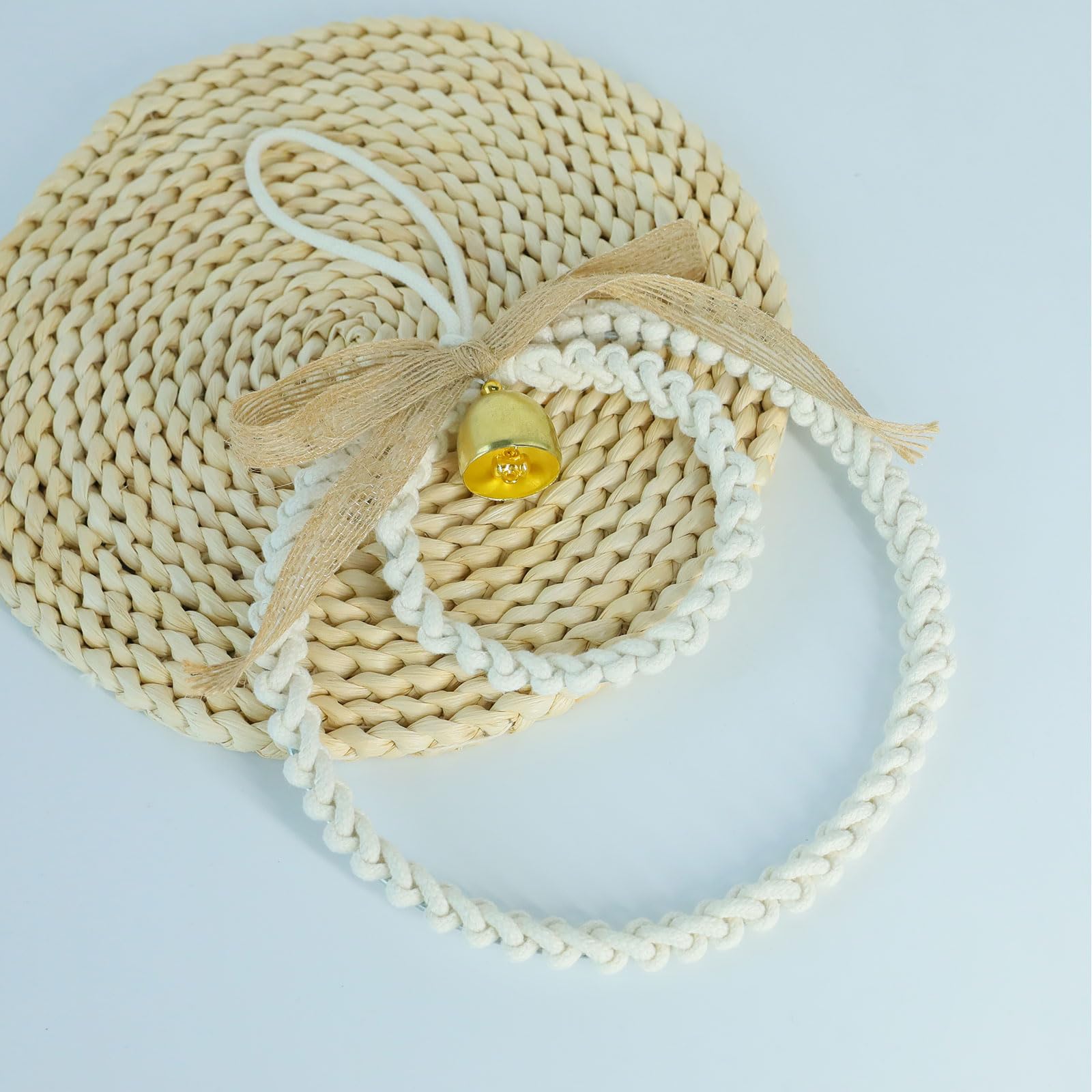 ENUOLI Wind Chime,Nordic Wooden Children's Room Wall Hanging Ornaments Handmade Pendant Wooden Wind Chimes for Baby Room Nursery Home Decoration Hanging Wind Chimes