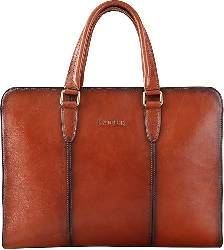 Amazon Co Jp バンニュス Banuce ビジネスバッグ メンズ レディース 本革 イタリア 革 ブリーフケース アタッシュケース かばん男性用 ショルダー トートバッグ 出張 カバンa4 B4 鞄 14インチノートpc収納 就活バッグ シューズ バッグ