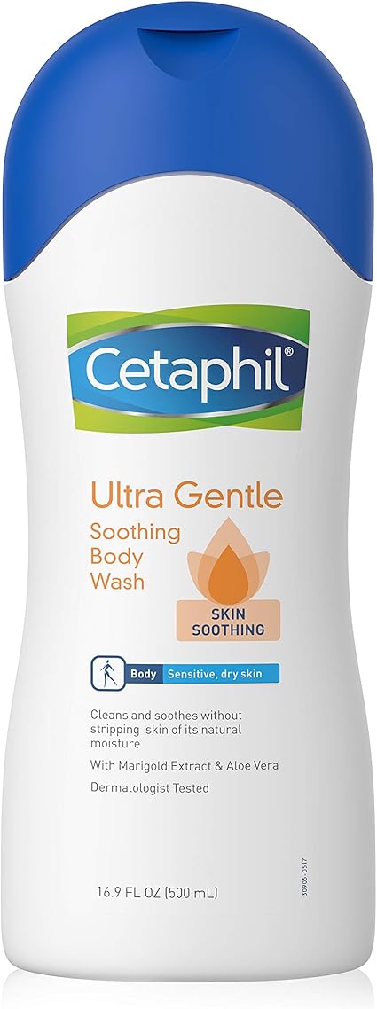 cetaphil ultra gentle soothing body wash