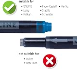 Online 40x Double-Sided Royal Blue Ink Cartridges 8-Pack Universal Refills view 3