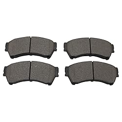 TRQ Front Brake Pads Ceramic Compatible with
