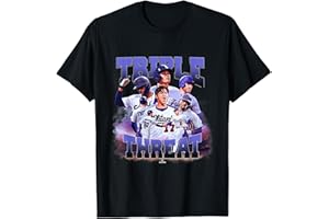 LICENSE CHAMPS Betts, Freeman & Ohtani | Los Angeles Baseball | MLBTRIO4001 T-Shirt