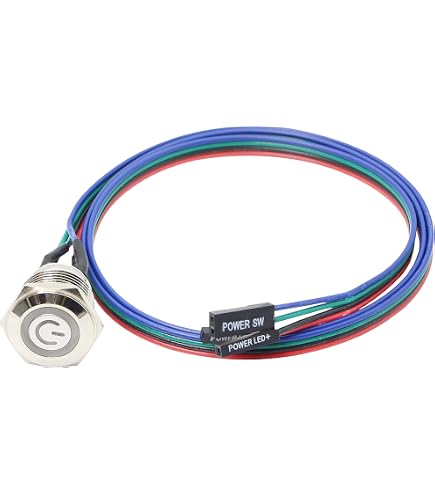 thumbnail image 2 of Dell Optiplex 7040 SFF Power Switch Cable With LED Button – Genuine 4M0RP (Used) 2 of 6