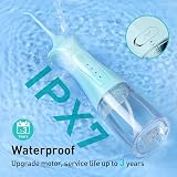 COSLUS C30 Water Flosser Picks 4 Modes 300ml Cordless IPX7 Portable view 6