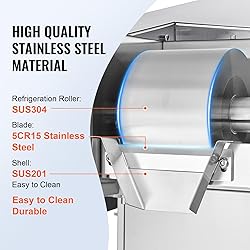 VEVOR Commercial Snowflake Ice Machine, 397LBS/24H