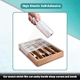 JeeJaan 6 Rolls Clear Mini Handy Shrink Wrap 100mm x 150m 17µm Core view 4
