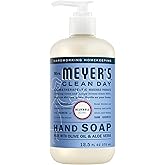 MRS. MEYER'S CLEAN DAY Hand Soap, Bluebell Scent, 12.5 Fl Oz Bottle
