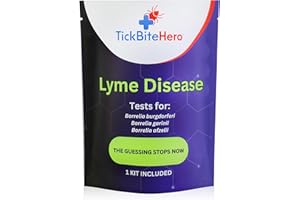 BETTER LIFE SCIENCE Lyme Disease Test Kit - Easy at-Home, Pain-Free Lyme Disease Detection | Borrelia Bacteria | Fast Accurate Results | Convenient and Reliable Testing Solution for Lyme Disease Testing