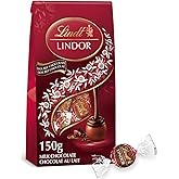 Lindt LINDOR Double Chocolate Truffles, 150-Gram Bag