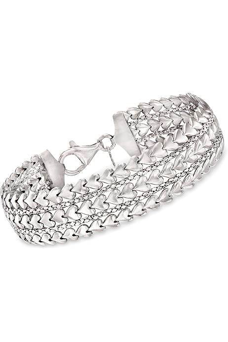 Sterling Silver Charm Bracelet Dainty Silver Bracelets For Women