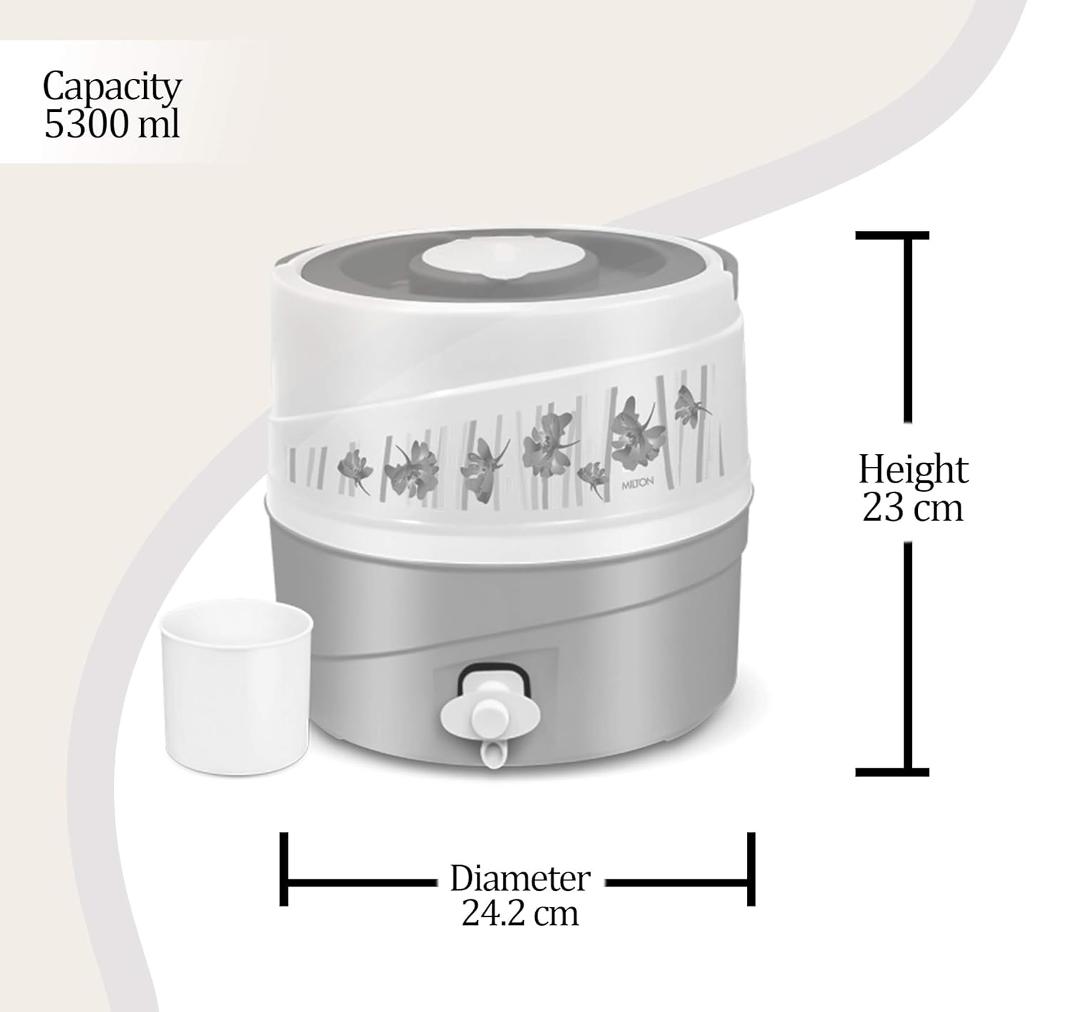 milton water dispenser