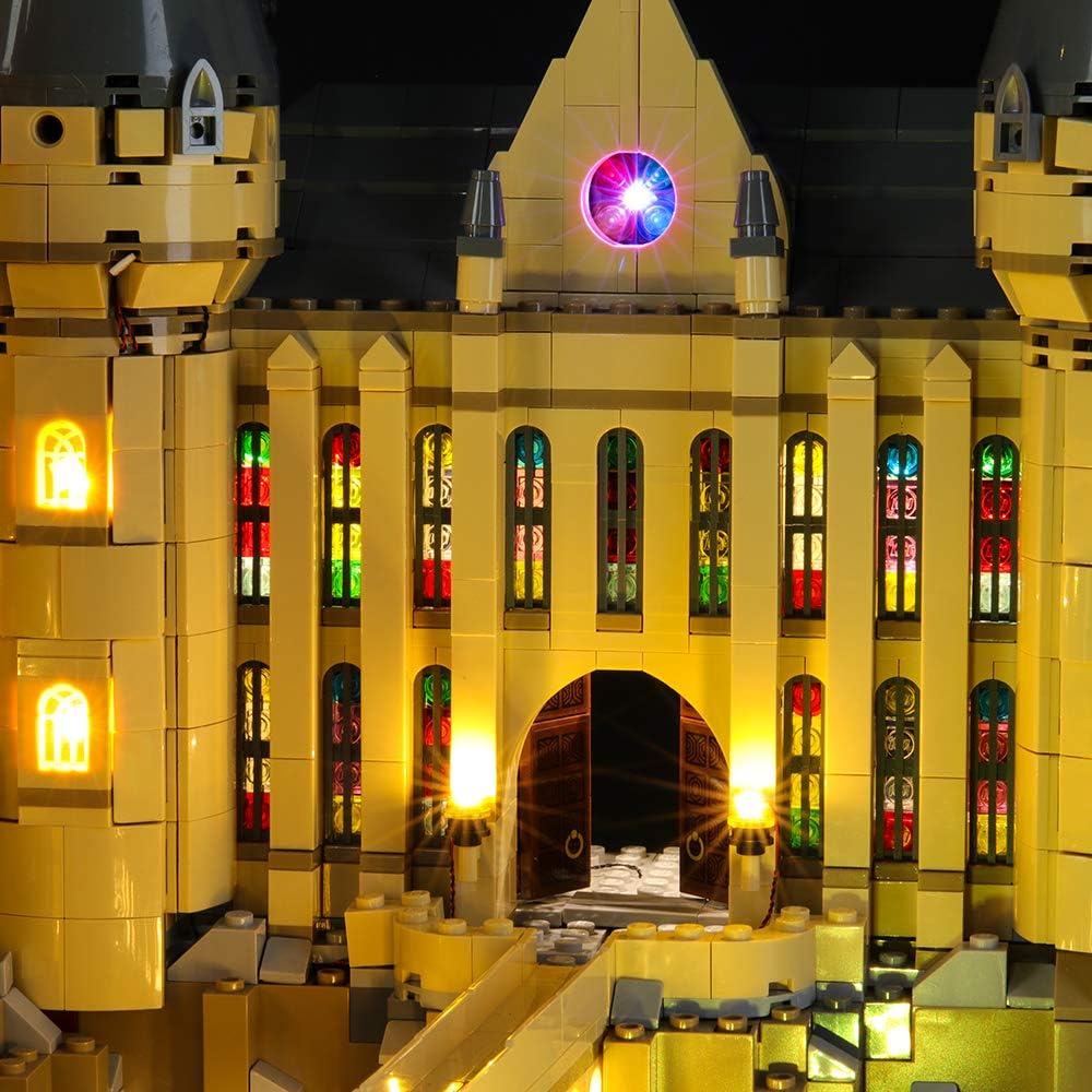BRIKSMAX Led Lighting Kit for Harry Potter Hogwart's Castle, Compatible with 71043 Building Blocks Model - Not Include the Lego Set - Image 5